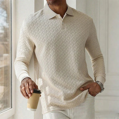 Long-Sleeve Polo