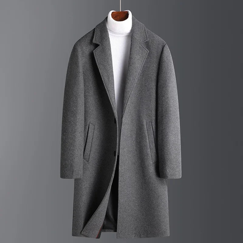 Elegant Wool Overcoat