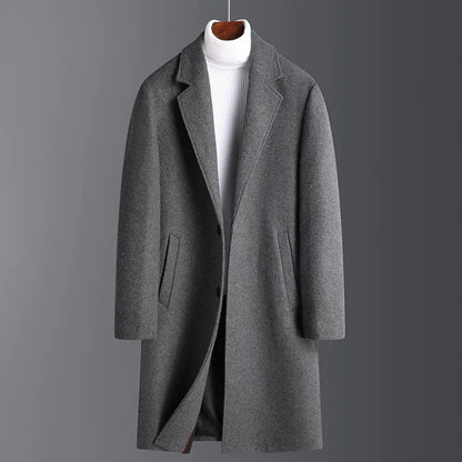 Elegant Wool Overcoat