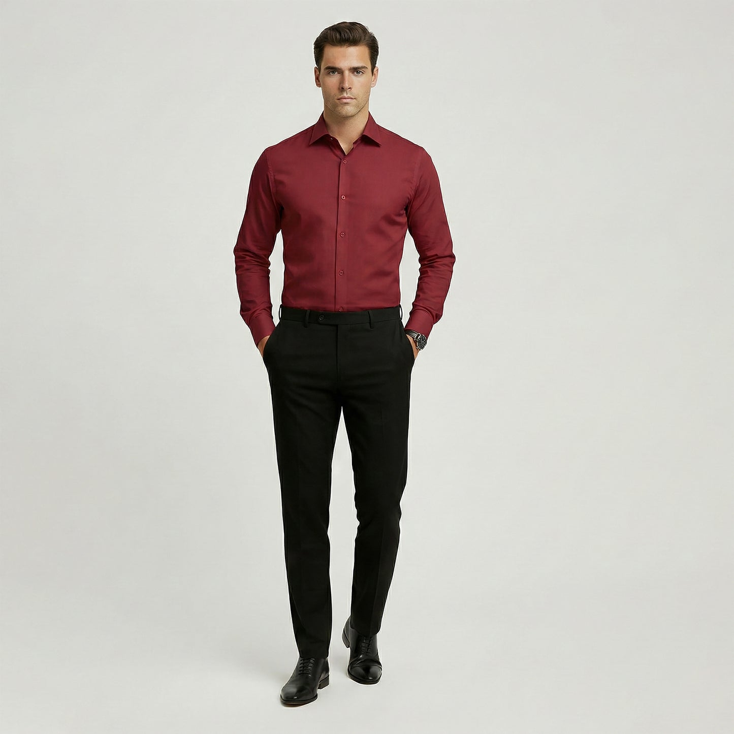 Slim-Fit Dress Shirt